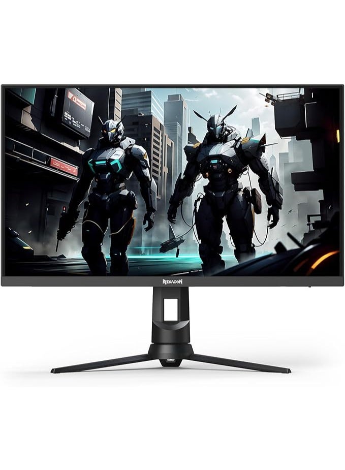 Redragon Gaming Monitor 27 inch, 200Hz Refresh Rate with QHD Resolution 2560 x1440, IPS Panel, 1ms Response Time with motion blur - Black OPAL-L
